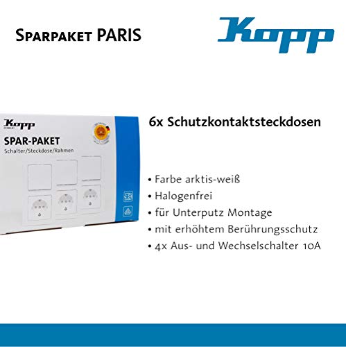 Kopp Paquete Ahorro de Packs Profesional Paris, 990065007