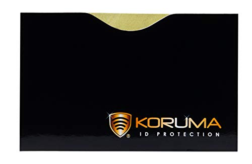 Koruma - RFID NFC BLOQUEO SIN CONTACTO TARJETAS DE MANGA PROTECTOR (HBLG 5)