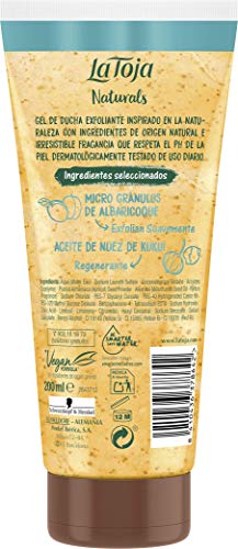 La Toja Naturals - Gel Exfoliante Albaricoque - 6uds de 200ml (1.200ml) – Ingredientes naturales y fórmulas veganas – Fragancias que dejan huella