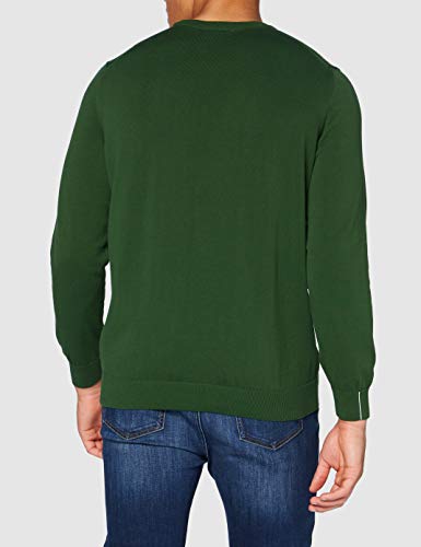 Lacoste AH1985 Suéter para Hombre, Verde, XL