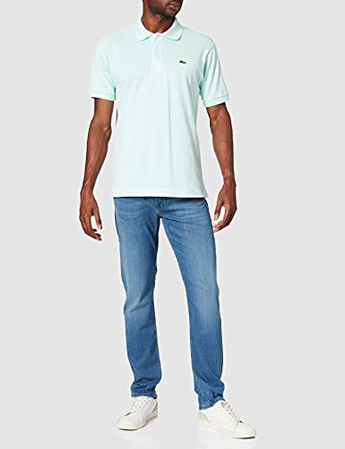 Lacoste L1212 Camisa Polo, Hombre, Azul (Seringat), XL