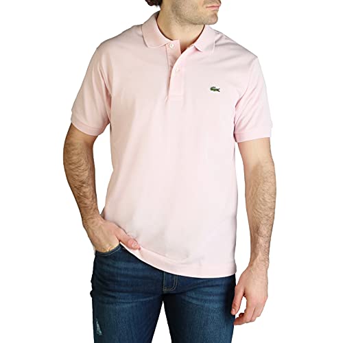 Lacoste L1212 Camisa Polo, Hombre, Negro (Noir), 4XL