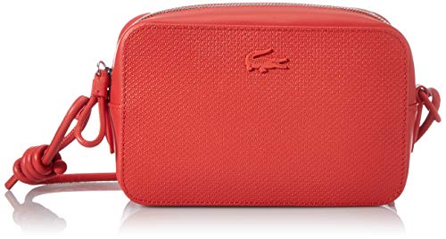 Lacoste Nf3212ce - Bolso de Hombro para Mujer, Rojo (Energía), Talla única
