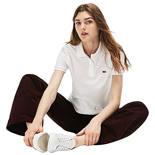 Lacoste PF7839 Polo, Blanc, 36 para Mujer