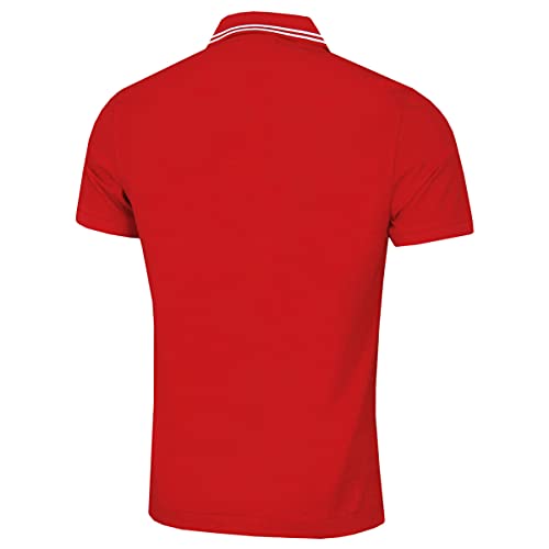 Lacoste Sport YH1482, Polo Hombre, Rojo (Rouge/Blanc), XL