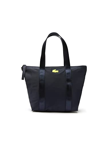 Lacoste XS Shopping Bag Marine 166 Jaune Fluo