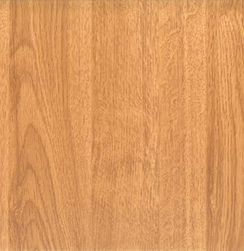 Lámina adhesiva clara de roble, lámina decorativa, lámina para muebles, lámina autoadhesiva, aspecto madera natural, 45 cm x 3 m, grosor: 0,095 mm, Venilia 53148