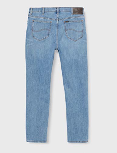 Lee Rider Contrast Jeans Vaqueros, Luz Usado, 38W / 32L para Hombre