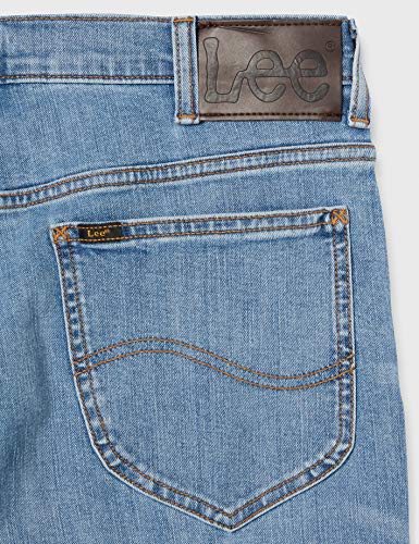 Lee Rider Contrast Jeans Vaqueros, Luz Usado, 38W / 32L para Hombre