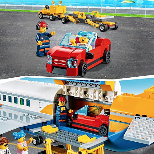 LEGO 60262 City Avión de Pasajeros, Aeropuerto de Juguete con Terminal y Camión, Set de Construcción para Niños a Partir de 6 Años
