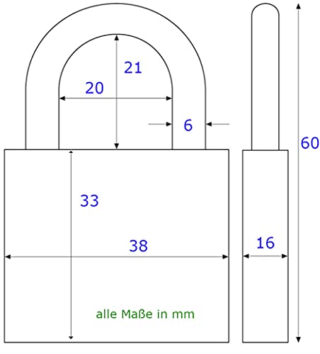 legunto® 6 x Candados misma llave, candado taquilla con llave, candado taquilla gimnasio, candado seguridad, candado taquilla gimnasio llave, candados para taquillas, candados taquillas gimnasio