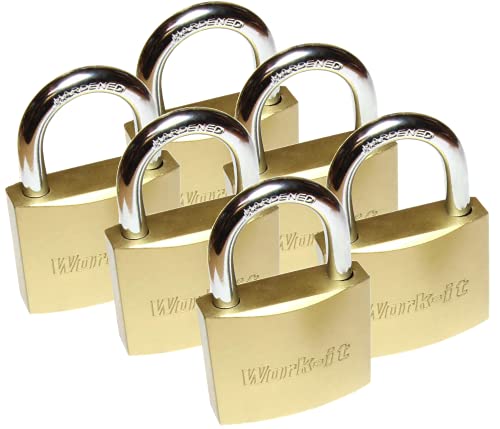 legunto® 6 x Candados misma llave, candado taquilla con llave, candado taquilla gimnasio, candado seguridad, candado taquilla gimnasio llave, candados para taquillas, candados taquillas gimnasio