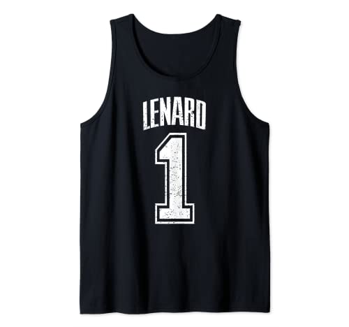 Lenard Seguidor Número 1 Greatest Fan Camiseta sin Mangas