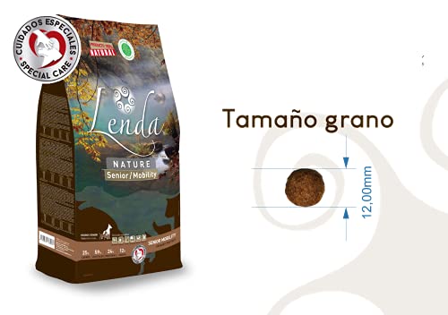 Lenda Senior / Mobility - para Perros Senior o Mascotas Adultos con Dolores Severos en Sus Articulaciones | Alimento Completo Rico en Pavo y Bajo en Calorias [12kg]