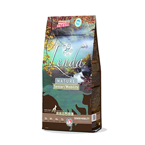 Lenda Senior / Mobility - para Perros Senior o Mascotas Adultos con Dolores Severos en Sus Articulaciones | Alimento Completo Rico en Pavo y Bajo en Calorias [12kg]