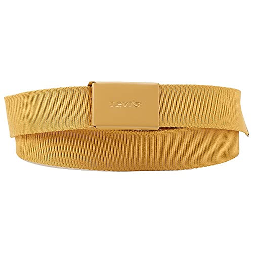 LEVI´S FOOTWEAR Levis Wordmark Web Belt Cinturn, Normal, Talla única Masculino, Adulto