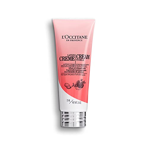 L'OCCITANE - Infusiones De Limpiador Facial De Crema A Leche - Todo Tipo De Pieles - 75ml