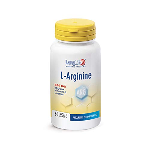 Longlife L-Arginine 500Mg - 90 g