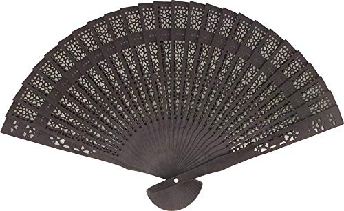 Lote de 36 Abanicos de Madera Calados de Sándalo Colores - Abanicos Muy Baratos, Ofertas, Stocks, Outlet para Detalles de Bodas, Abanicos Baratos para Invitada