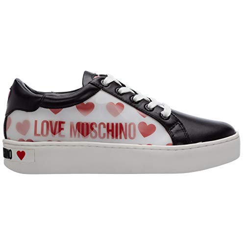 Love Moschino Mujer Sneakers Bianco 40 EU
