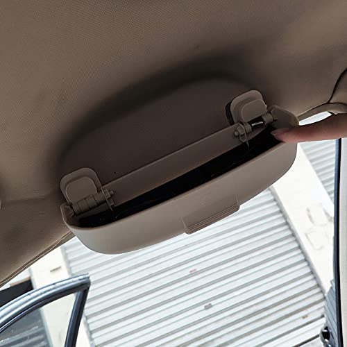 Lyqfff para Kia Rio K2 K3 K5 Soul Carato Forte Sportage KX5 QL Sorento, Auto Car Styling Front Sun Glasses Case Box Decoración
