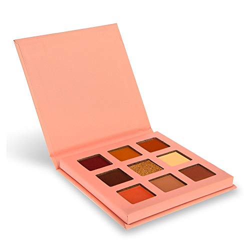MAD Beauty Paleta de Sombras de Ojos Princesa Bella, Disney Pop Princess Mini Eyeshadow Palette Belle, Multicolor