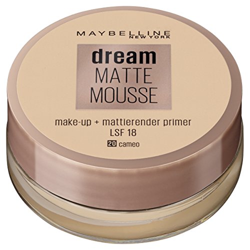 Maquillaje Maybelline sueño Mate Mousse Nueva York, 20, Cameo