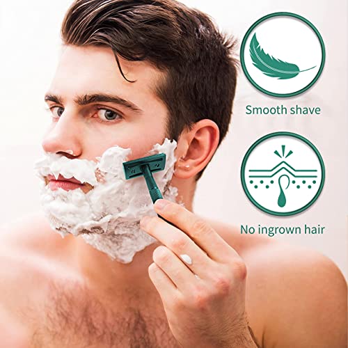 Maquinilla de Afeitar Clásica de doble filo | Maquinilla de Afeitar para Mujeres y Hombres | Para Afeitado Hombre y Mujer | Compatible con Todas las Hojas de Afeitar | Productos Ecológicos | Bambaw