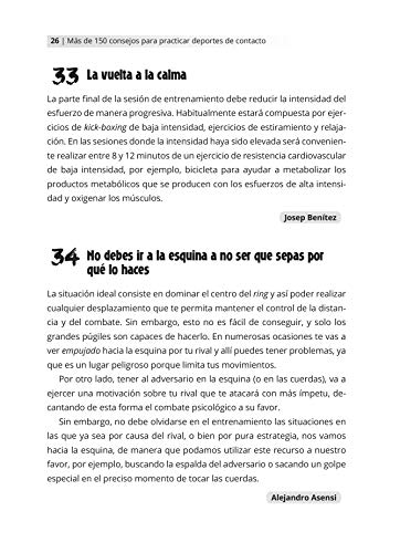 Más de 150 consejos para practicar deportes de contacto