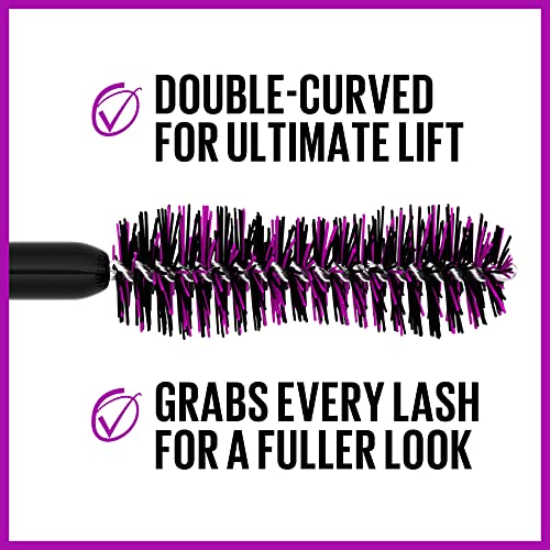 Maybelline New York Máscara De Pestañas The Falsies Lash Lift Ultra Black Efecto Lifting De Pestañas 250 G, Ultra Negro, Vanilla