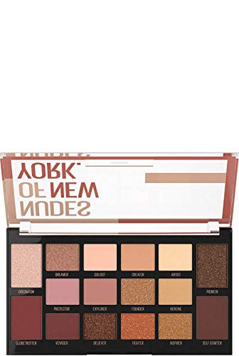 Maybelline New York Paleta De Sombras De Ojos S Of New York De 6 Tonos, Nude