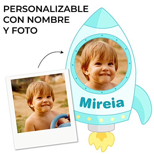 Medidor de altura PERSONALIZADO con foto y nombre para pared (XL)