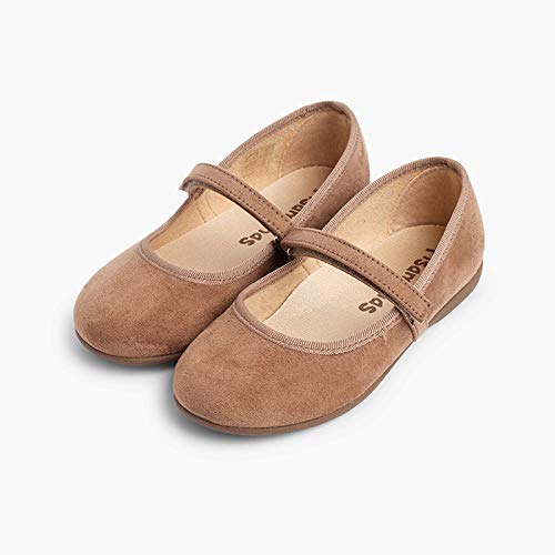 Merceditas Niña Serratex Tira adherente Pisamonas Talla 27 en Color Topo