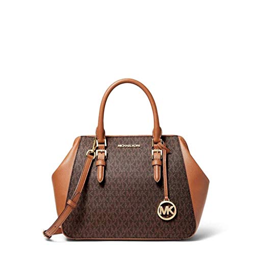 Michael Kors Charlotte, Sling Bag para Mujer, marrón, Einheitsgröße
