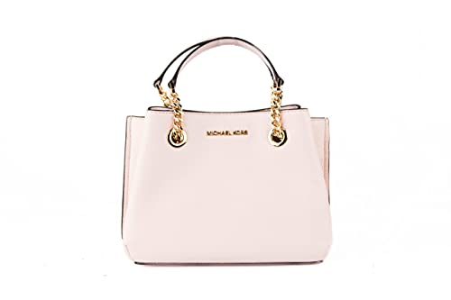 Michael Kors Teagen Small Messenger Crossbody Pebble Leather (Powder Blush)