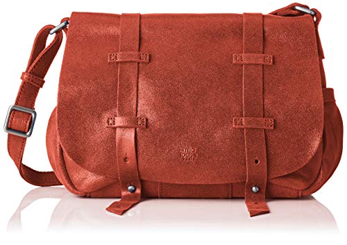 Mila Louise Bess Spark - Bolso bandolera, Naranja (Rouge Paprika), 9x20x23 cm (W x H x L)