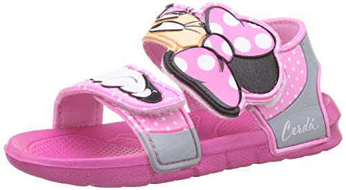Minnie Mouse S0712221, Flat Sandal, Rosa, 29 EU