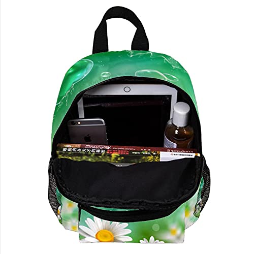 Mochila para Niños Pompas De Jabón Manzanilla Mochila para Infantil impresión Mochila Escolar Impermeable Backpack Bolsa para la Escuela para niños y niñas 3-8 años 25.4x10x30CM