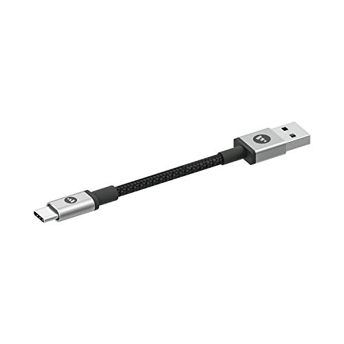 mophie Cable de carga y sincronización USB-A a USB-C 1 m, color negro