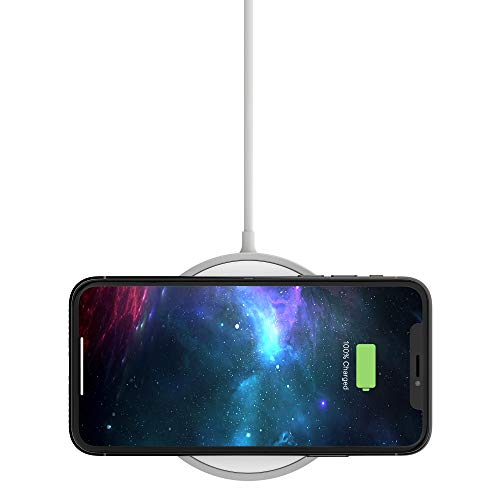 Mophie Wireless Charging Pad - Cargador inalámbrico con Carga rápida (Blanco)