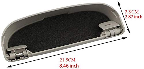 MWTTXX    Auto Zonnebril Houder Brillenkoker Accessoires, Voor Kia Rio K2 K3 K5 Soul Carato   , Forte Sportage KX5 QL Sorento-zwart