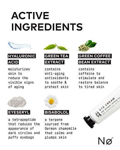 Nø Ø Awake Today Eye Cream - Crema de Ojos con Fórmula Sin Perfume 15 ml