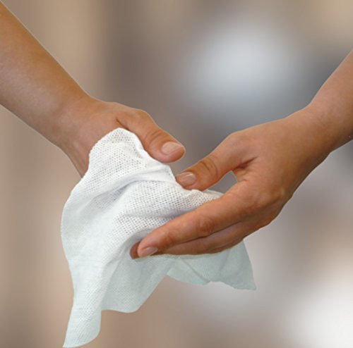 Napkin CREHO - Toallitas Limon humedecidas en cápsula - 50 piezas