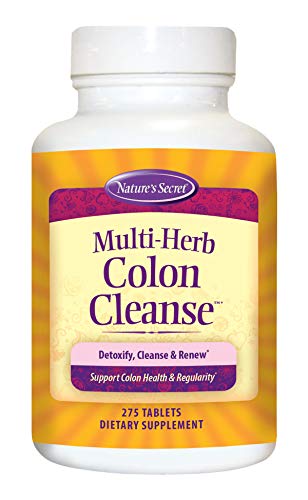 Nature's Secret Multi-fiber Colon Cleanse, 275 tablets