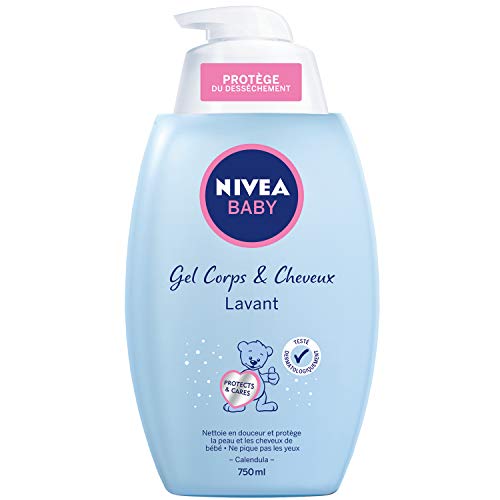 Nivea Baby Washing Gel Hair And Body Gentle 750 Ml