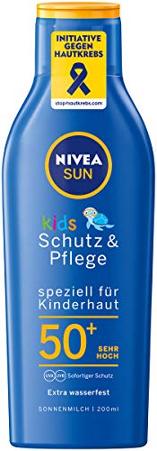 Nivea Sun Kids-Sonnenmilch LF 50, 1er Paquete (1 x 200 ml)