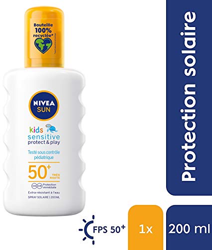 Nivea sun spray protector Kids Sensitive Protect/Play FPS 50 + 200 ml