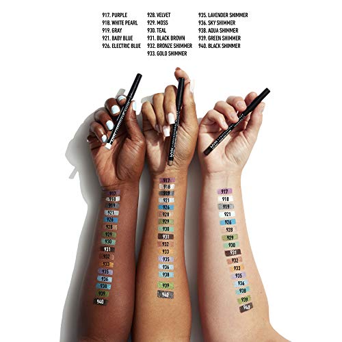 NYX Cosmetics Delgado Lápiz de Ojos - Musgo