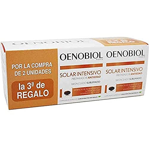 Oenobiol Triplo Solar Intensivo - Preparador Antiedad, 90 Capsulas