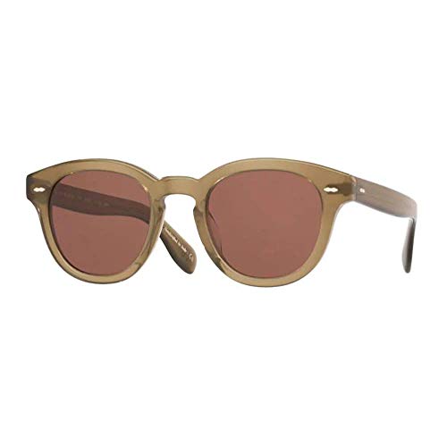 Oliver Peoples Gafas de Vista SHELDRAKE OV 5036 Semi-Matte Mahogany 49/22/145 hombre